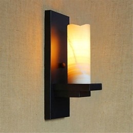 Designer Touch Decorative Country Retro Painting Feature for Eye Protection Ambient Light Wall Sconces Wall Light