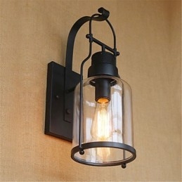 Designer Touch Decorative Rustic Lodge Country Retro Black Oxide Finish Feature for Eye Protection Ambient Light