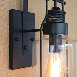 Designer Touch Decorative Rustic Lodge Country Retro Black Oxide Finish Feature for Eye Protection Ambient Light