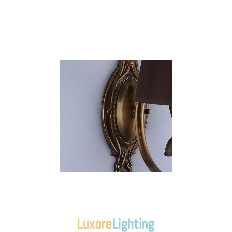 Designer Touch Decorative Traditional Classic Electroplated Feature for Eye Protection Downlight Wall Sconces Wall Light