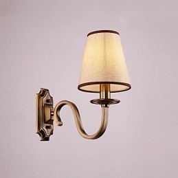 Designer Touch Decorative Traditional Classic Electroplated Feature for Eye Protection Downlight Wall Sconces Wall Light