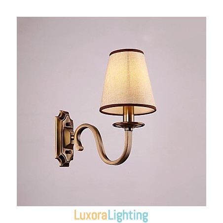 Designer Touch Decorative Traditional Classic Electroplated Feature for Eye Protection Downlight Wall Sconces Wall Light