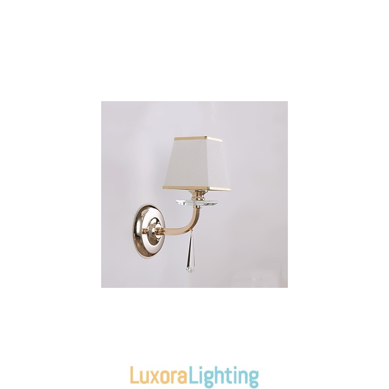 Designer Touch Decorative Modern Contemporary Electroplated Feature for Crystal Ambient Light Wall Sconces Wall Light