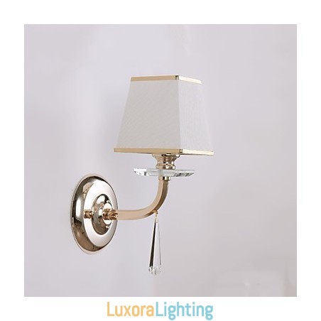 Designer Touch Decorative Modern Contemporary Electroplated Feature for Crystal Ambient Light Wall Sconces Wall Light