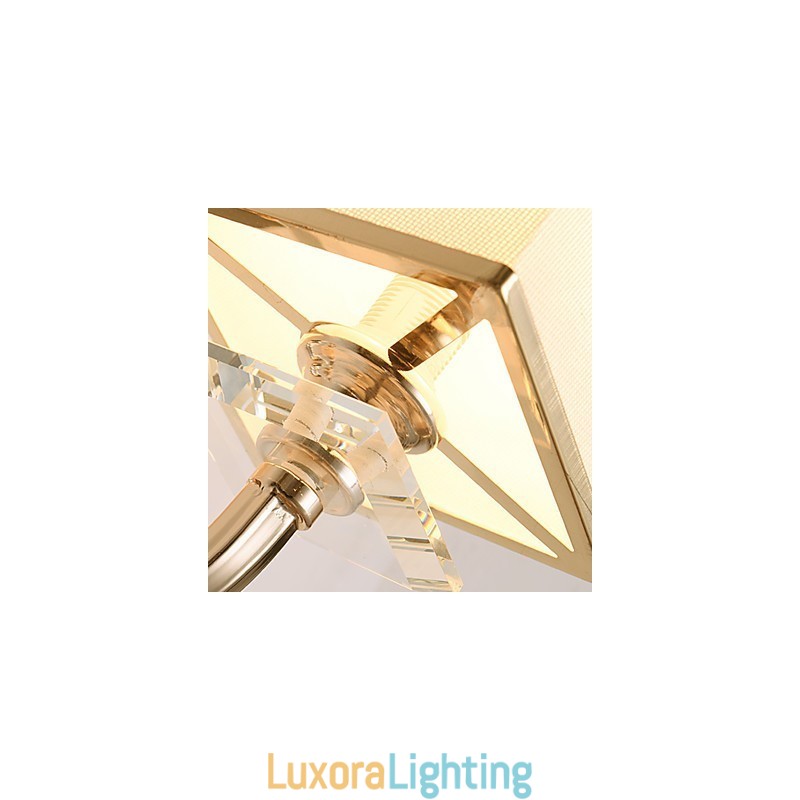 Designer Touch Decorative Modern Contemporary Electroplated Feature for Crystal Ambient Light Wall Sconces Wall Light