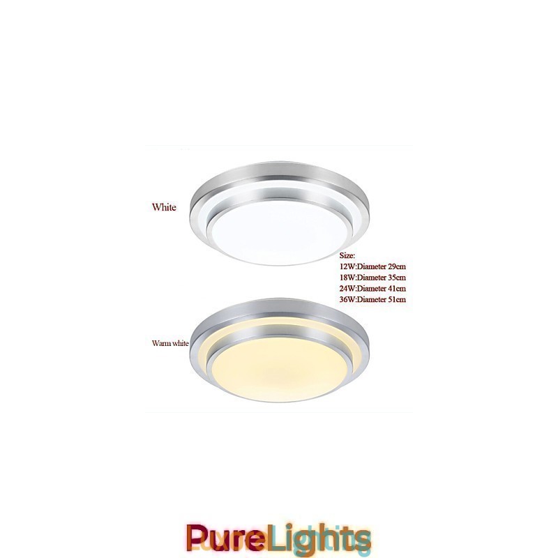 Designer Touch Decorative Flush Mount Lights The Light Round Simple Modern