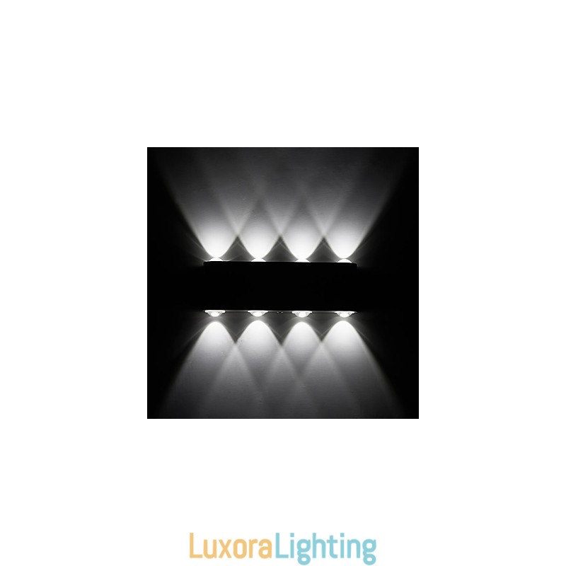 Designer Touch Decorative Modern Light Aluminum Flush Mount Wall Lamp Integrated