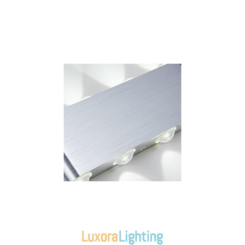 Designer Touch Decorative Modern Light Aluminum Flush Mount Wall Lamp Integrated