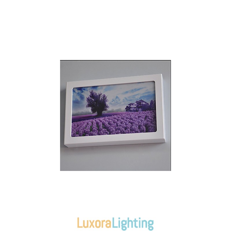 Designer Touch Decorative Integrated Modern Contemporary Modern Comtemporary Painting Feature for Ambient Light Wall Sconces