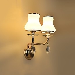 Designer Touch Decorative Modern Contemporary Electroplated Feature for Crystal Ambient Light Wall Sconces Wall Light