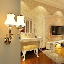 Designer Touch Decorative Modern Contemporary Electroplated Feature for Crystal Ambient Light Wall Sconces Wall Light