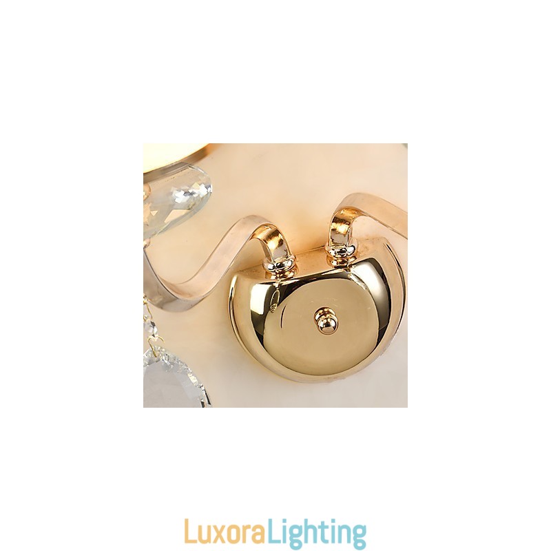Designer Touch Decorative Modern Contemporary Electroplated Feature for Crystal Ambient Light Wall Sconces Wall Light
