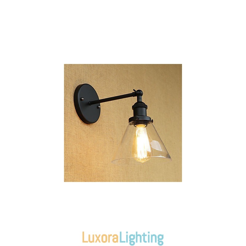 Designer Touch Decorative Country Retro Electroplated Feature for Mini Style Eye Protection Ambient Light Wall Sconces