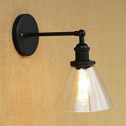 Designer Touch Decorative Country Retro Electroplated Feature for Mini Style Eye Protection Ambient Light Wall Sconces