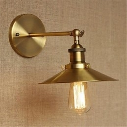 Designer Touch Decorative Country Retro Electroplated Feature for Mini Style Eye Protection Ambient Light Wall