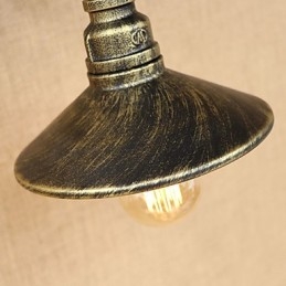 Designer Touch Decorative Rustic Lodge Country Retro Painting Feature for Mini Style Ambient Light Wall Sconces Wall