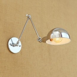 Designer Touch Decorative Modern Contemporary Retro Electroplated Feature for Swing Arm Eye Protection Ambient Light