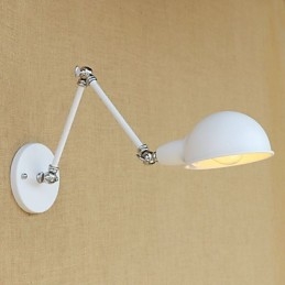 Designer Touch Decorative Modern Contemporary Retro Electroplated Feature for Swing Arm Eye Protection Ambient Light