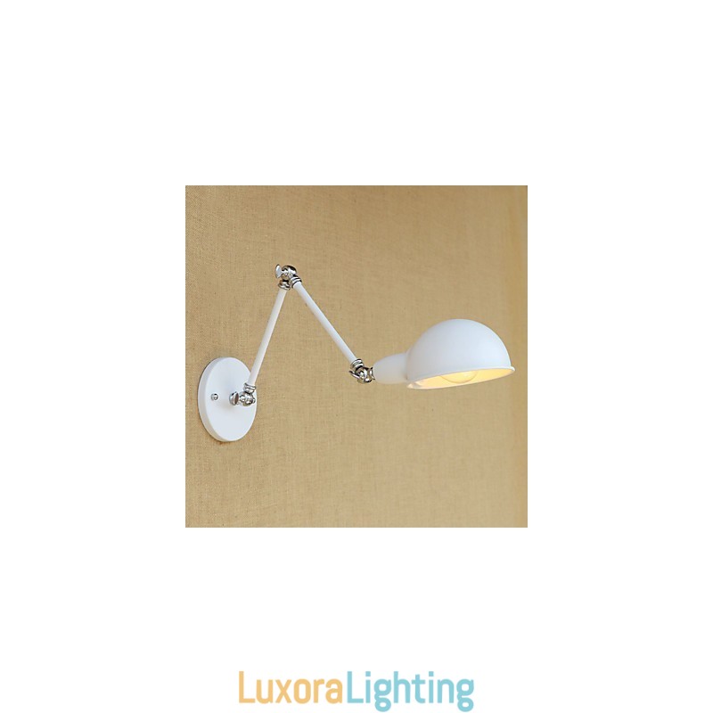 Designer Touch Decorative Modern Contemporary Retro Electroplated Feature for Swing Arm Eye Protection Ambient Light