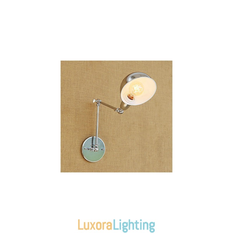 Designer Touch Decorative Modern Contemporary Retro Electroplated Feature for Swing Arm Eye Protection Ambient Light