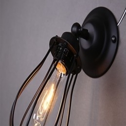 Designer Touch Decorative Traditional Classic Rustic Lodge Country Painting Feature for Swing Arm Ambient Light Wall Sconces Wall Light