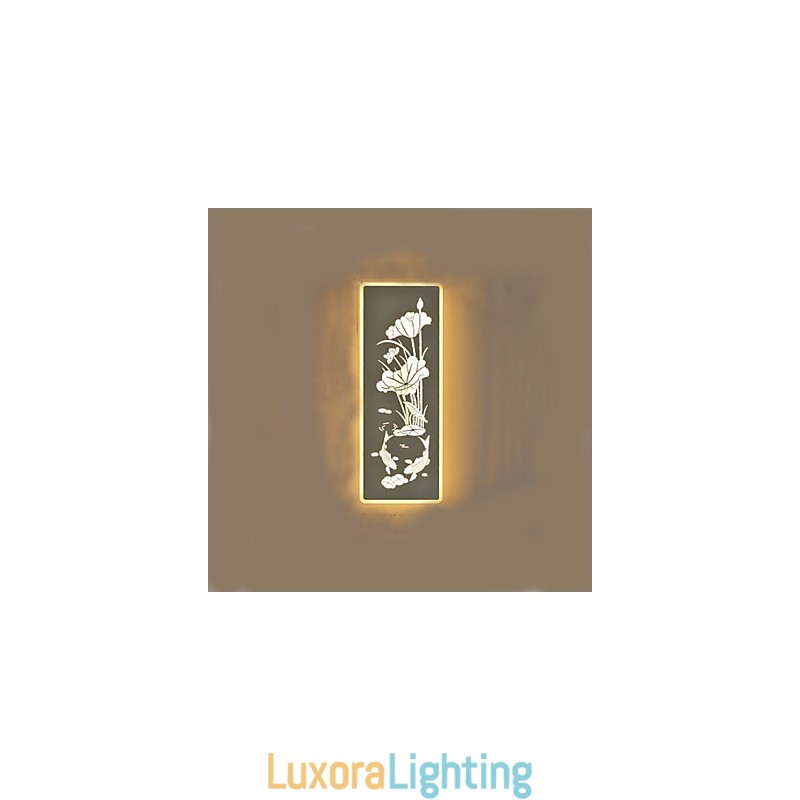 Designer Touch Decorative Integrated Modern Contemporary Modern Comtemporary Painting Feature for Ambient Light Wall Sconces