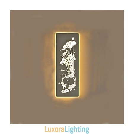 Designer Touch Decorative Integrated Modern Contemporary Modern Comtemporary Painting Feature for Ambient Light Wall Sconces