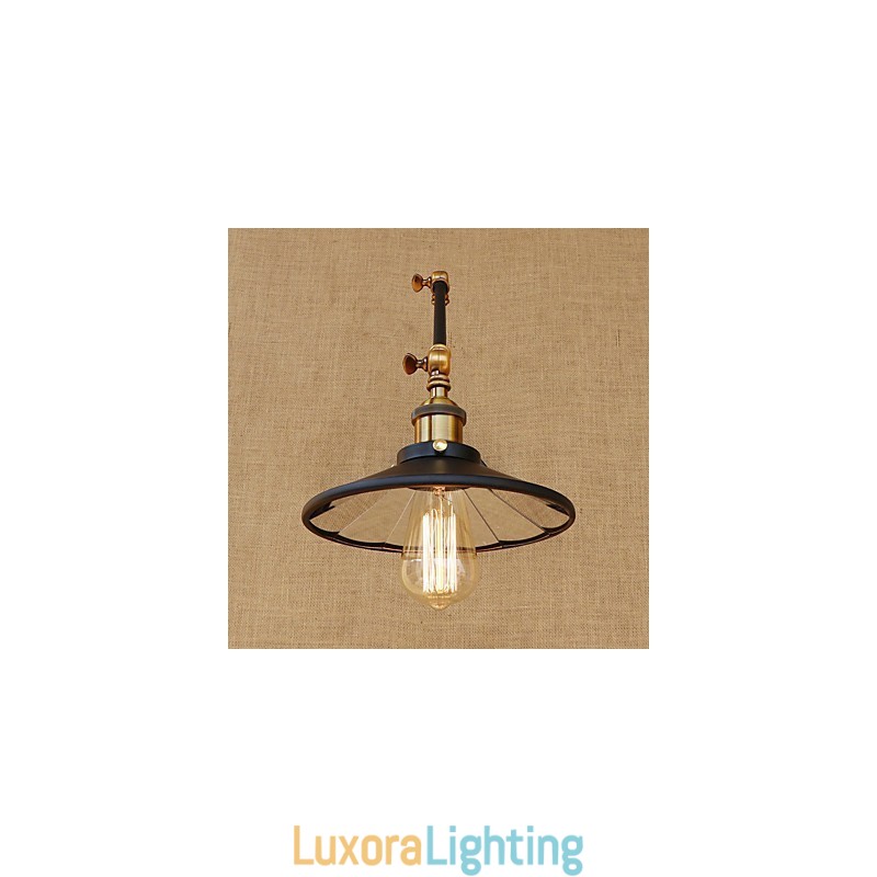 Designer Touch Decorative Rustic Lodge Country Retro Electroplated Feature for Mini Style Swing Arm Ambient Light