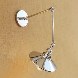 Designer Touch Decorative Rustic Lodge Country Retro Electroplated Feature for Mini Style Swing Arm Ambient Light