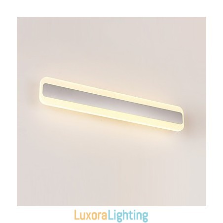 Designer Touch Decorative Integrated Modern Contemporary Chrome Feature for Ambient Light Bathroom Lighting Wall Light