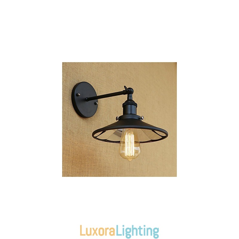 Designer Touch Decorative Country Retro Painting Feature for Mini Style Ambient Light Wall Sconces Wall Light