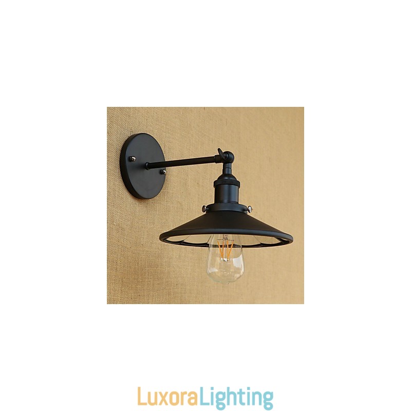 Designer Touch Decorative Country Retro Painting Feature for Mini Style Ambient Light Wall Sconces Wall Light