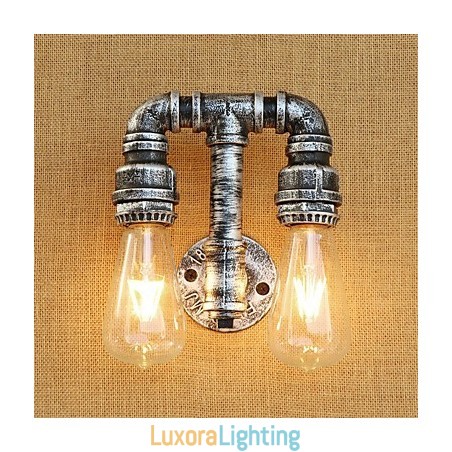 Designer Touch Decorative Country Retro Painting Feature for Swing Arm Ambient Light Wall Sconces Wall Light