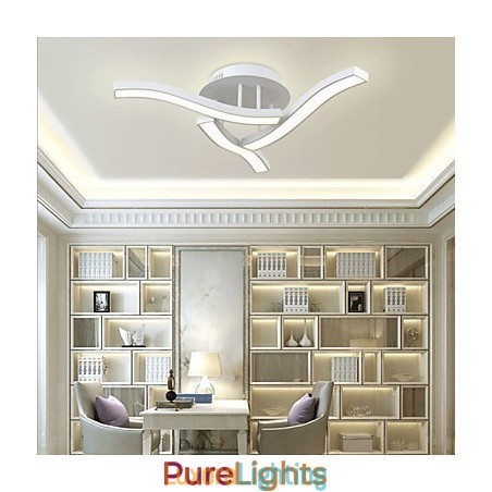 Designer Touch Decorative Modern Contemporary Flush Mount