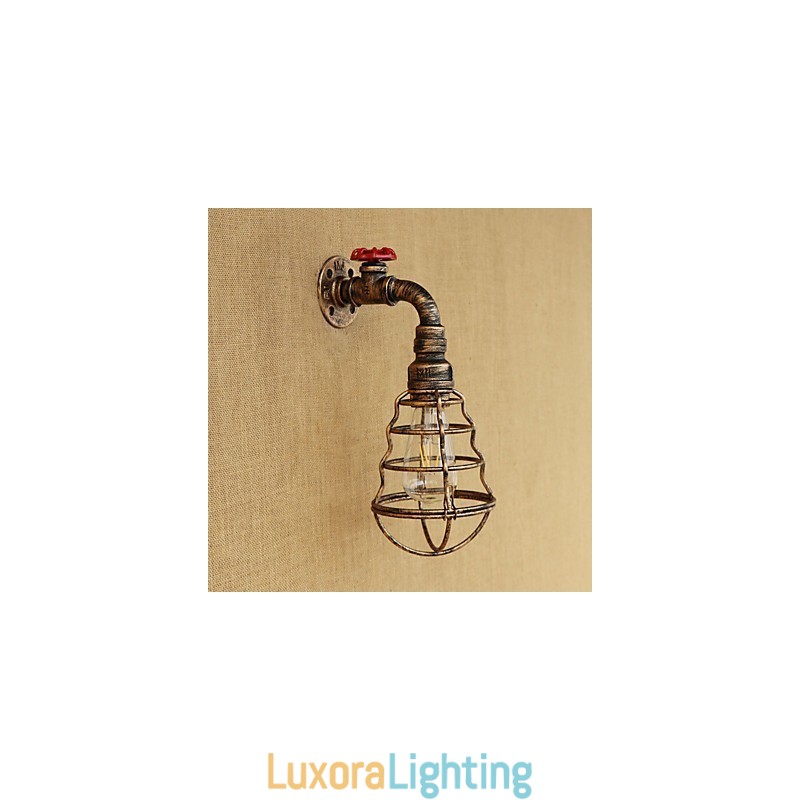 Designer Touch Decorative Country Retro Painting Feature for Mini Style Ambient Light Wall Sconces Wall Light