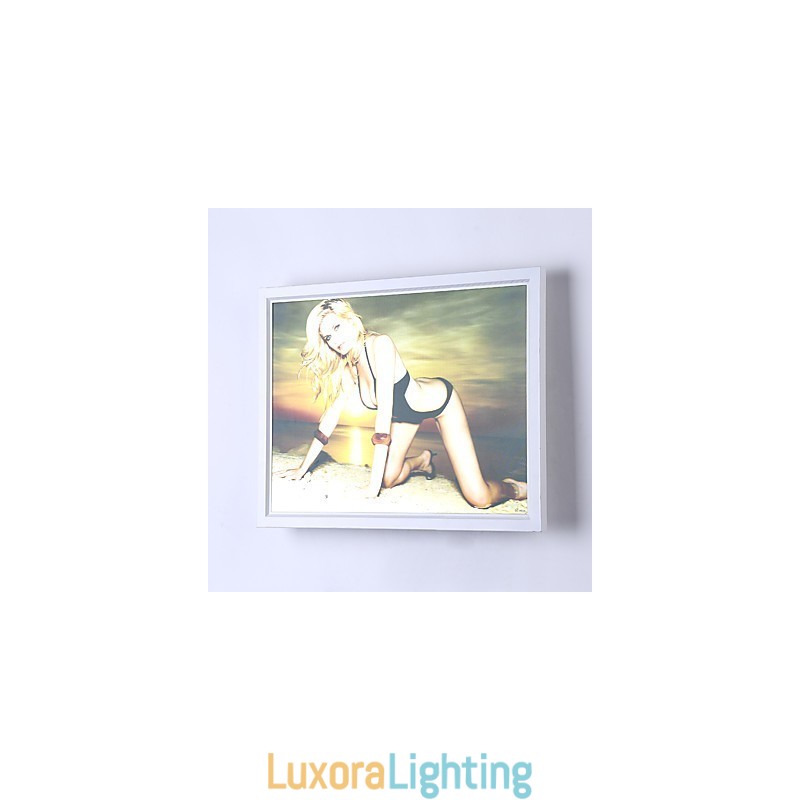 Designer Touch Decorative Integrated Modern Contemporary Modern Comtemporary Painting Feature for Ambient Light Wall Sconces