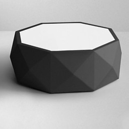 Designer Touch Decorative Geometric Ceiling Lamps White Light Concise Modern