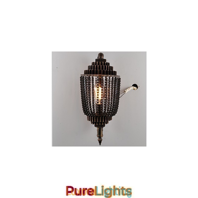 Designer Touch Decorative Vintage Iron Industrial Wind Shop Gear Lamp