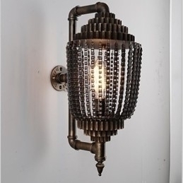 Designer Touch Decorative Vintage Iron Industrial Wind Shop Gear Lamp