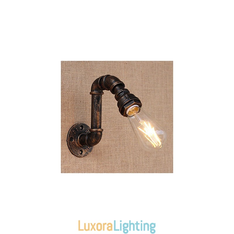 Designer Touch Decorative Country Retro Painting Feature for Mini Style Swing Arm Ambient Light Wall Sconces