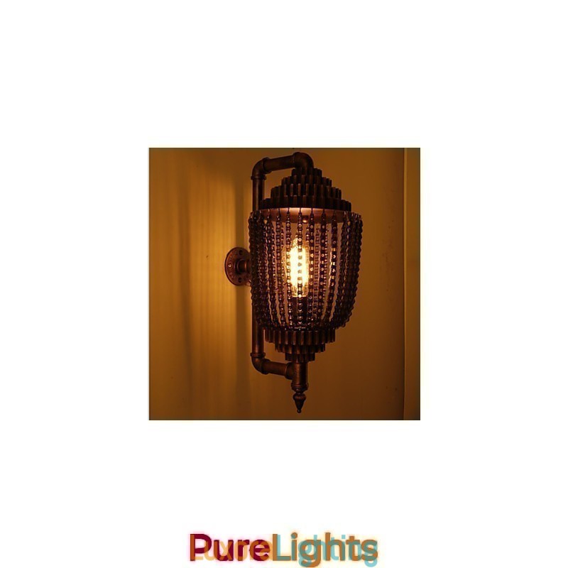 Designer Touch Decorative Vintage Iron Industrial Wind Shop Gear Lamp