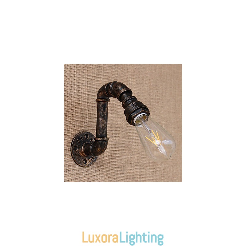 Designer Touch Decorative Country Retro Painting Feature for Mini Style Swing Arm Ambient Light Wall Sconces