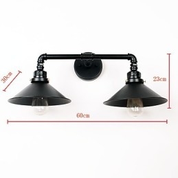 Designer Touch Decorative Rustic Lodge Modern Contemporary Country Retro Painting Feature for Mini Style Downlight Wall Sconces