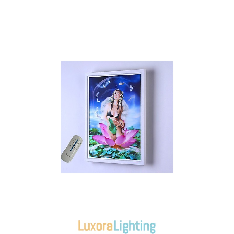 Designer Touch Decorative Integrated Modern Contemporary Modern Comtemporary Painting Feature for Ambient Light Wall Sconces