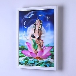 Designer Touch Decorative Integrated Modern Contemporary Modern Comtemporary Painting Feature for Ambient Light Wall Sconces