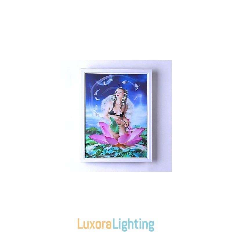 Designer Touch Decorative Integrated Modern Contemporary Modern Comtemporary Painting Feature for Ambient Light Wall Sconces