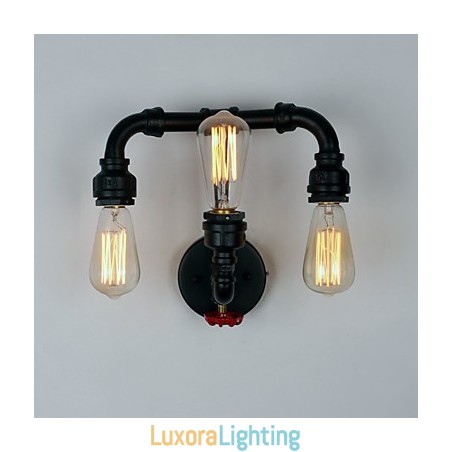 Designer Touch Decorative Rustic Lodge Modern Contemporary Country Retro Painting Feature for Mini Style Uplight Wall Sconces