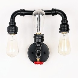 Designer Touch Decorative Rustic Lodge Modern Contemporary Country Retro Painting Feature for Mini Style Uplight Wall Sconces