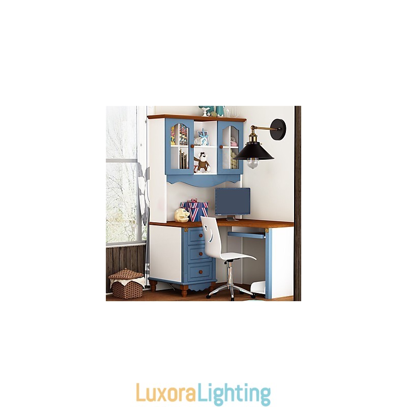 Designer Touch Decorative 2 pcs Metal Wall Sconces Industrial Wall Light Vintage Edison Simplicity Lamp for Cafe Club Bar Lighting