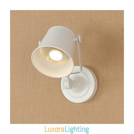 Designer Touch Decorative Painted Steel Wall Lamp Dumb Black American Coffee Decoration Retro Wall Light Lightsaber Lamp On Wall